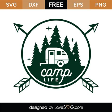 Download Camp Life SVG Cut Files Easy Edite